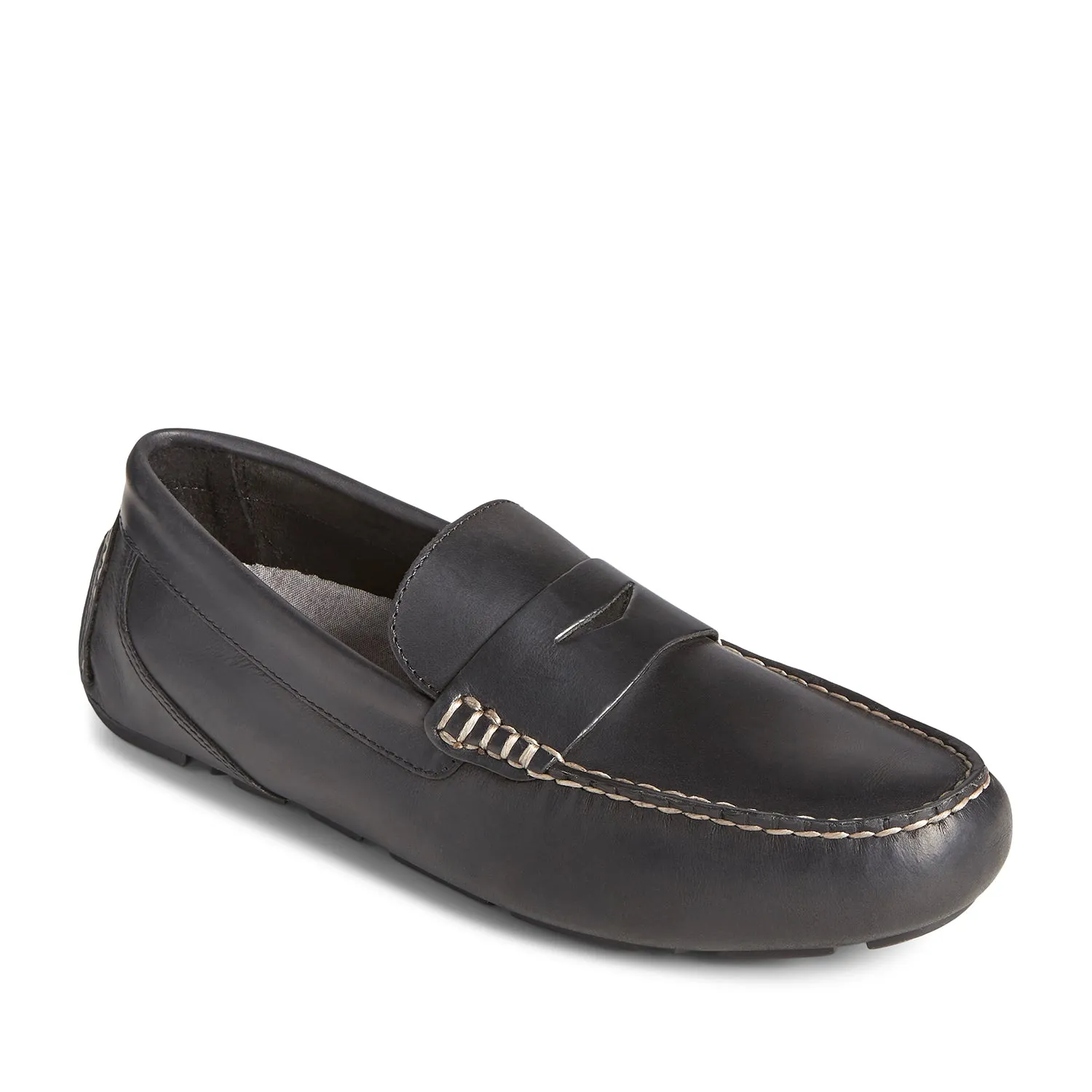 Men's Davenport Penny Loafers - Black (STS23193)