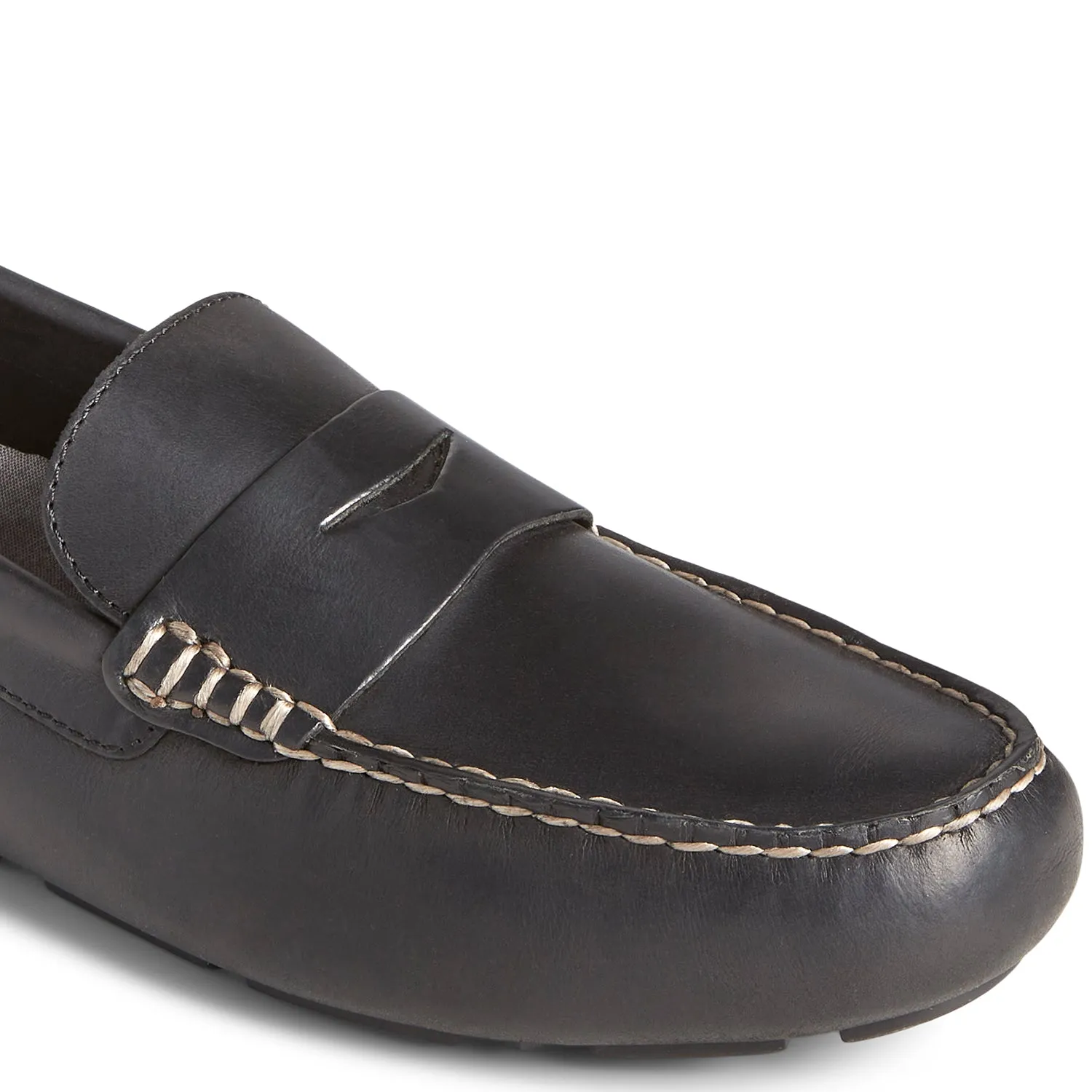 Men's Davenport Penny Loafers - Black (STS23193)