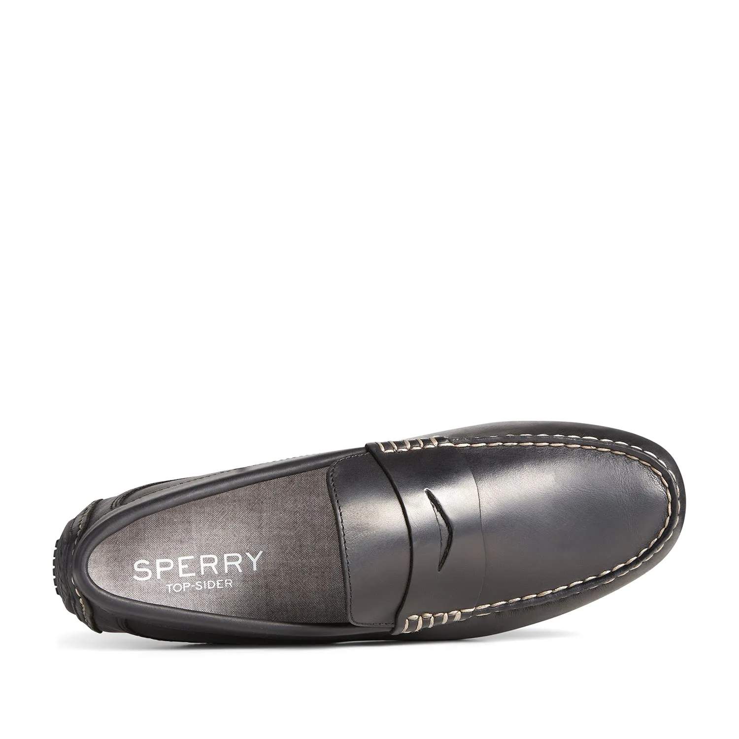 Men's Davenport Penny Loafers - Black (STS23193)