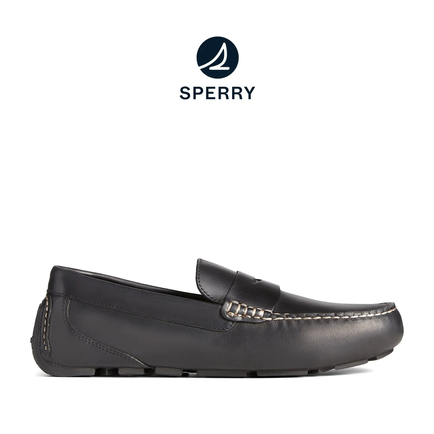 Men's Davenport Penny Loafers - Black (STS23193)