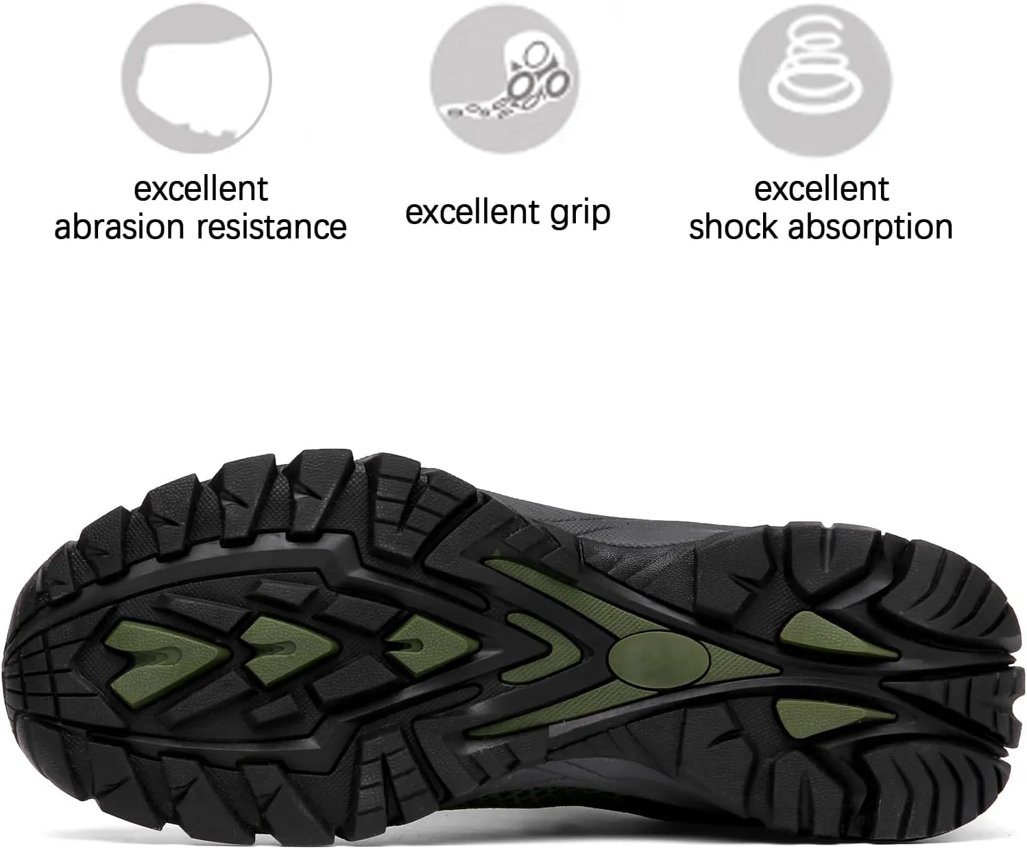 Mens Hiking Shoes Waterproof Lightweight Ankle Boots Outdoor Trekking Camping Walking Quest