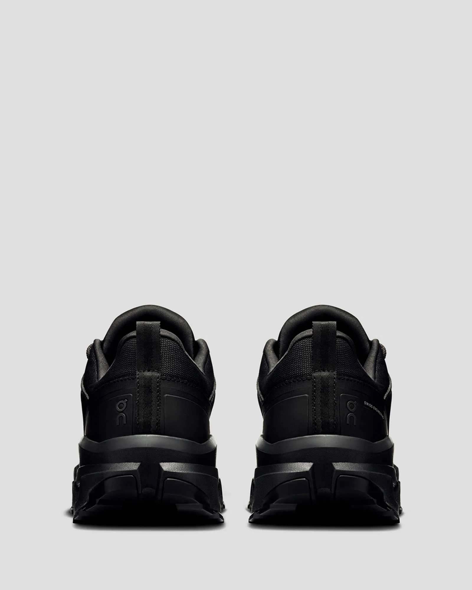 Men's On Cloudrock Low Hiking Shoes - Black/Black