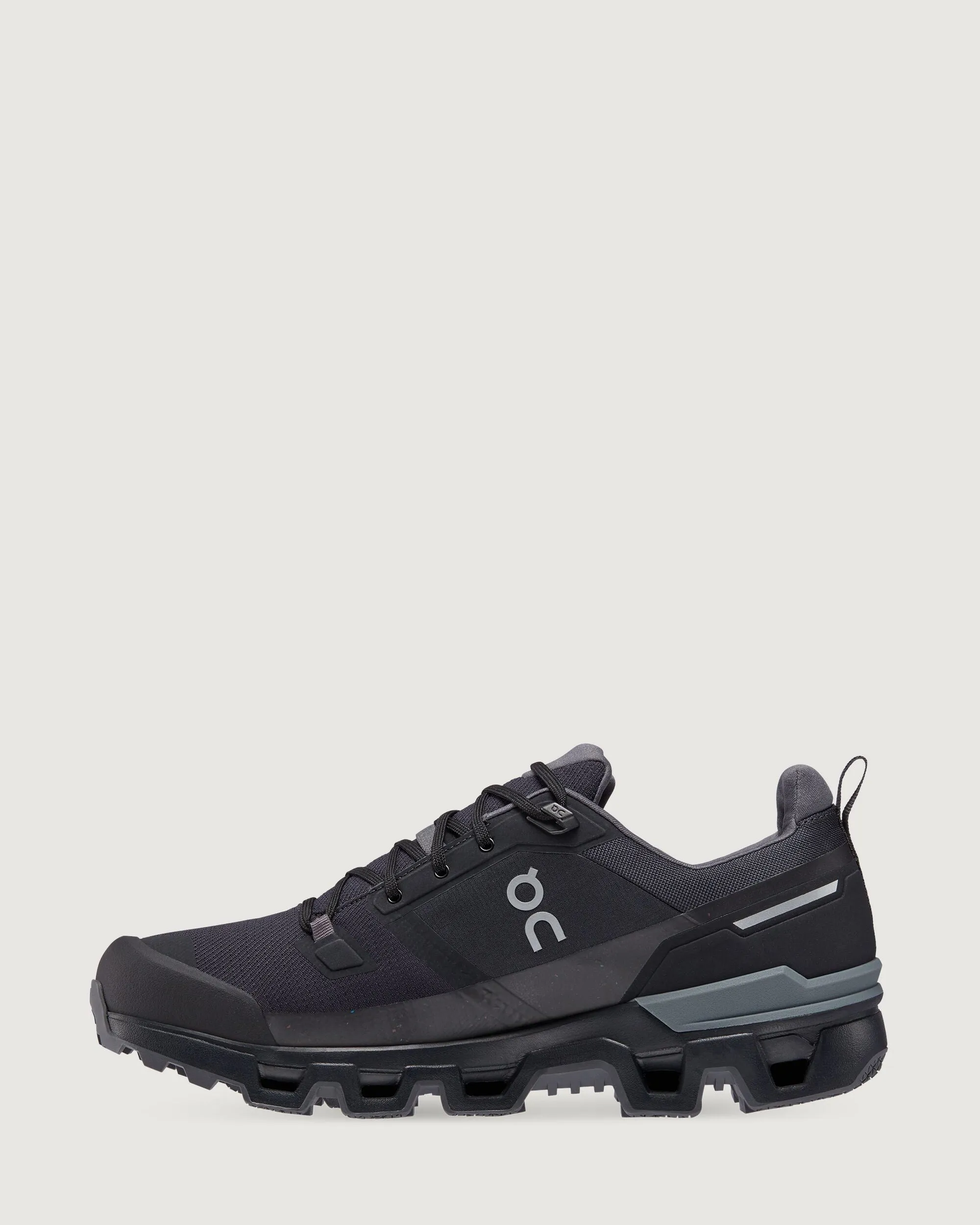 Men's On Cloudwander Waterproof Hiking Shoes - Black/Eclipse