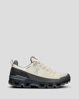 Men's On Running Cloudwander Waterproof Hiking Shoes - Sand/Black