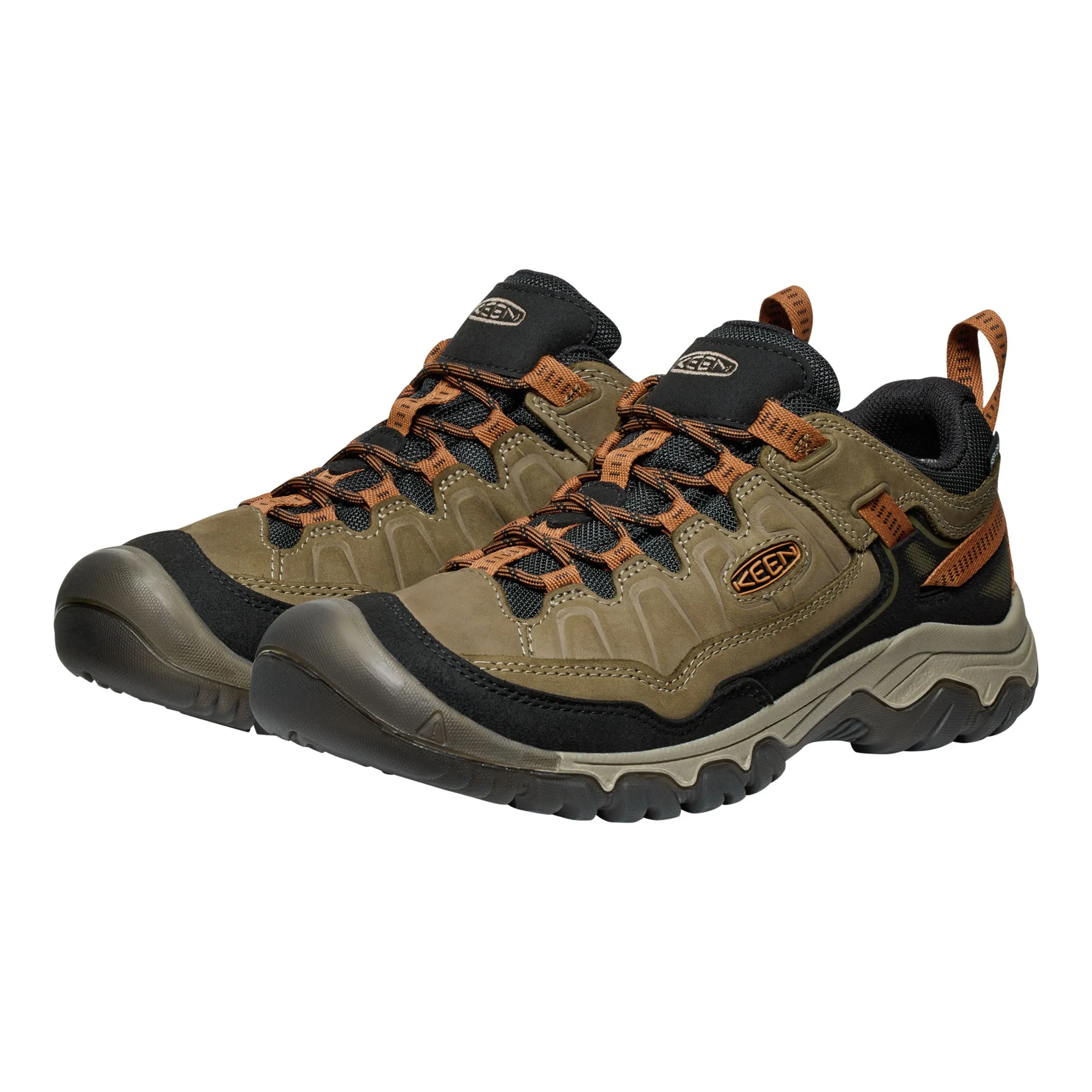 Men's Targhee IV Waterproof Hiking Shoe Sea Turtle/Roasted Pecan