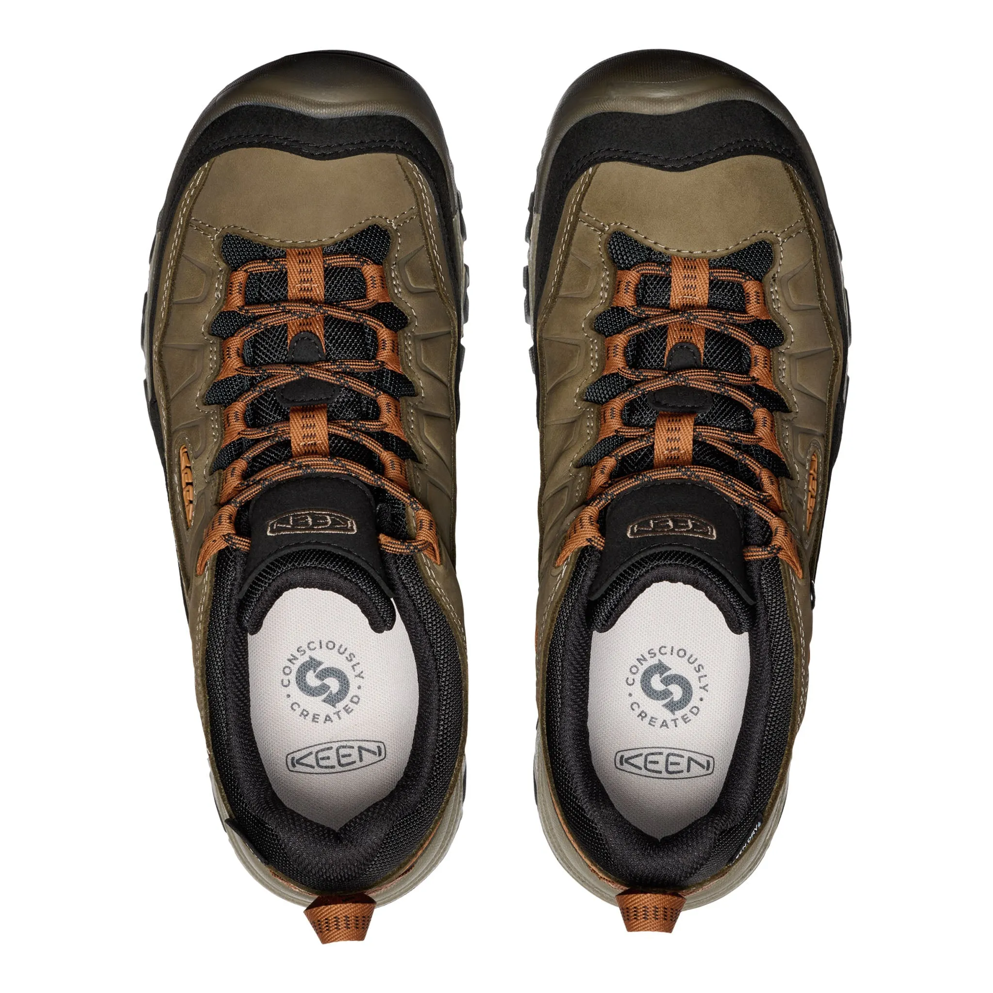 Men's Targhee IV Waterproof Hiking Shoe Sea Turtle/Roasted Pecan