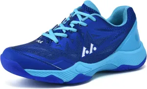 Men's Tennis Shoes Non-Slip Lightweight Squash Racket Sports Sneakers Comfort Indoor/Outdoor Court Training Shoe