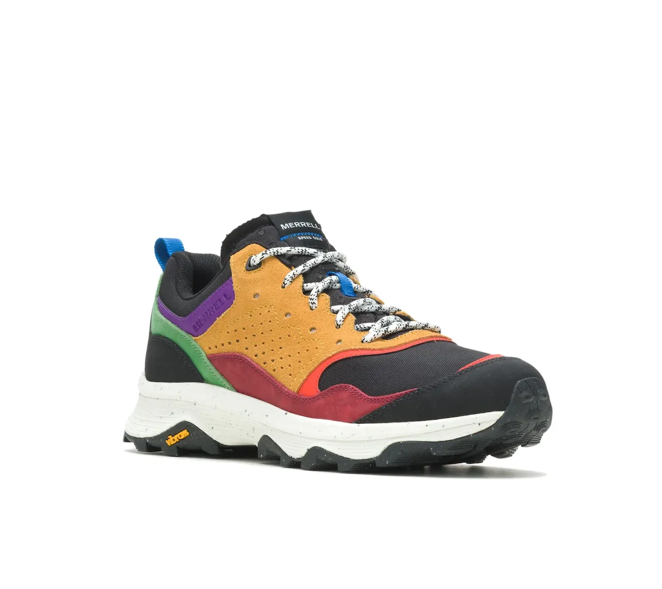 Merrell Men's Speed Solo Black Multi Suede Leather J500357