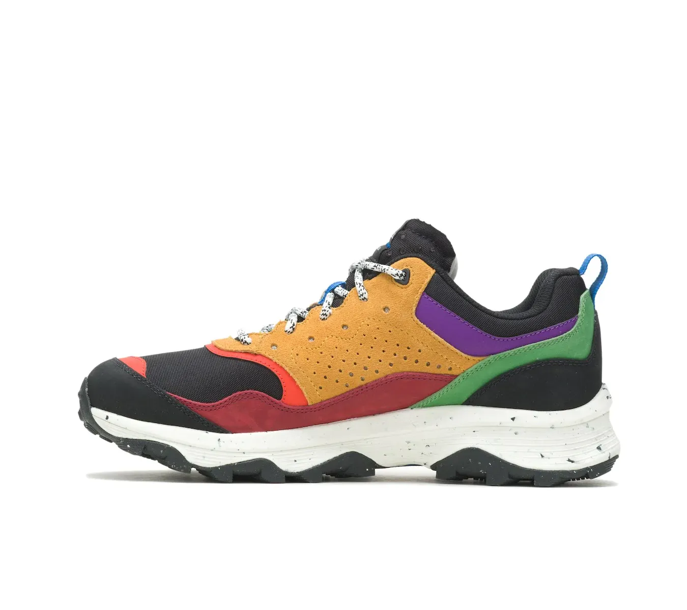 Merrell Men's Speed Solo Black Multi Suede Leather J500357