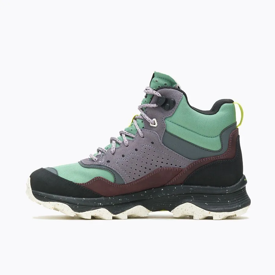 Merrell Women's Speed Solo Mid Waterproof Jade Suede J005098