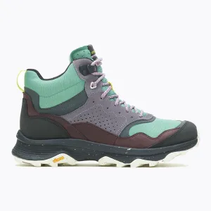 Merrell Women's Speed Solo Mid Waterproof Jade Suede J005098