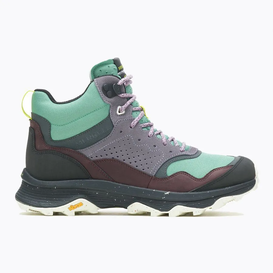 Merrell Women's Speed Solo Mid Waterproof Jade Suede J005098