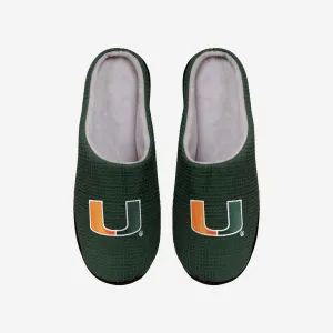 Miami Hurricanes Memory Foam Slide Slipper