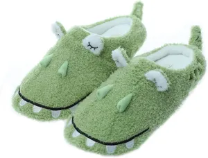 Millffy Cute Soft Comfy Plush Seal Slippers sea Lion Animal Shark Whale Slipper Indoor Crocodile Home Bedroom Shoes for Adult