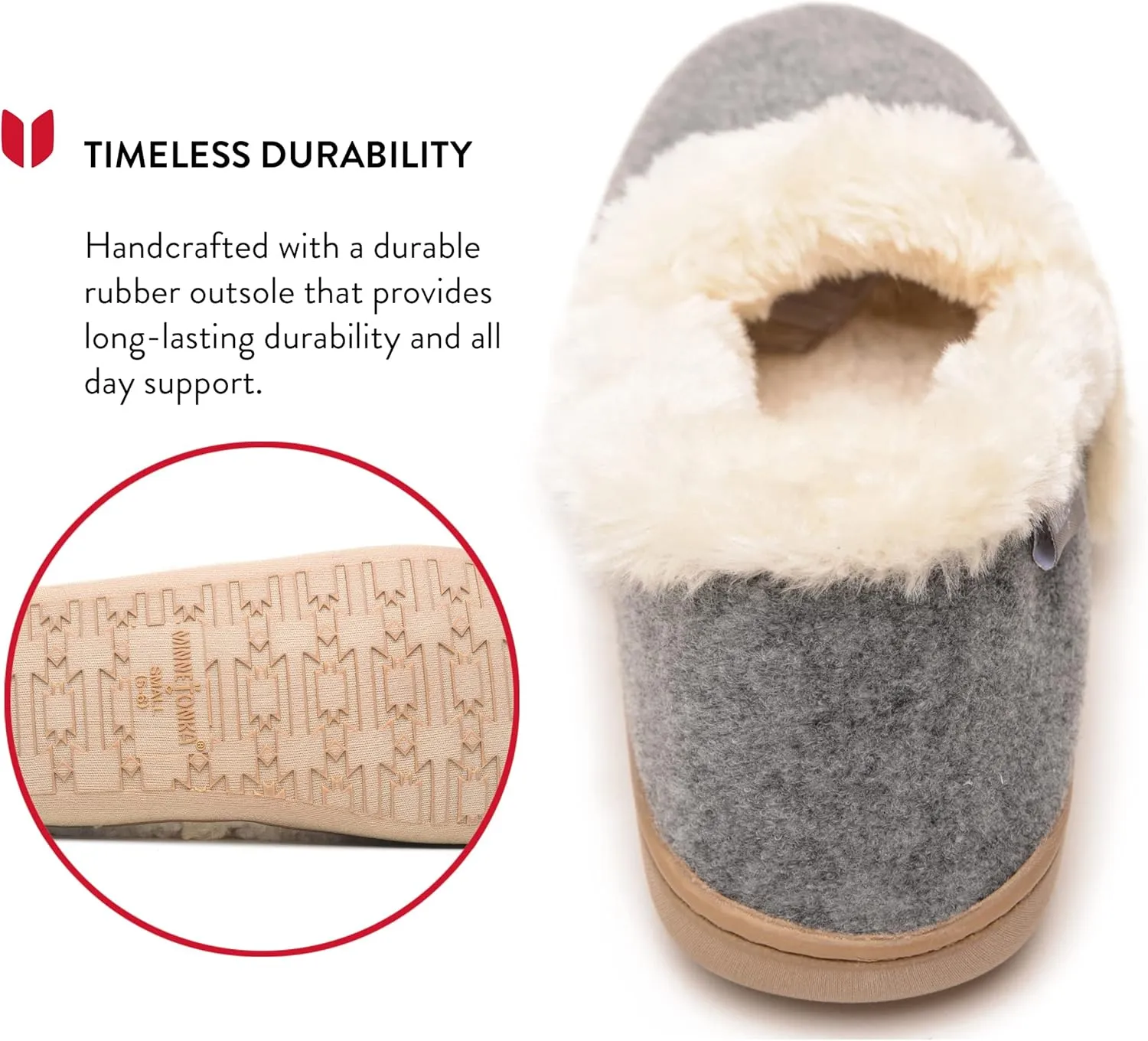 Minnetonka Womens Dina Slipper