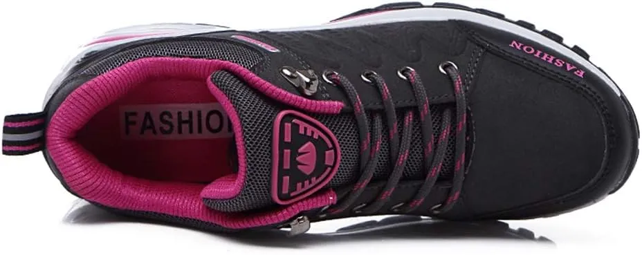 MIOKE Women's Casual Walking Running Sport Shoes Waterproof Non-Slip Trail Backpacking Outdoor Hiking Shoes