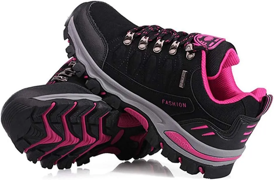 MIOKE Women's Casual Walking Running Sport Shoes Waterproof Non-Slip Trail Backpacking Outdoor Hiking Shoes