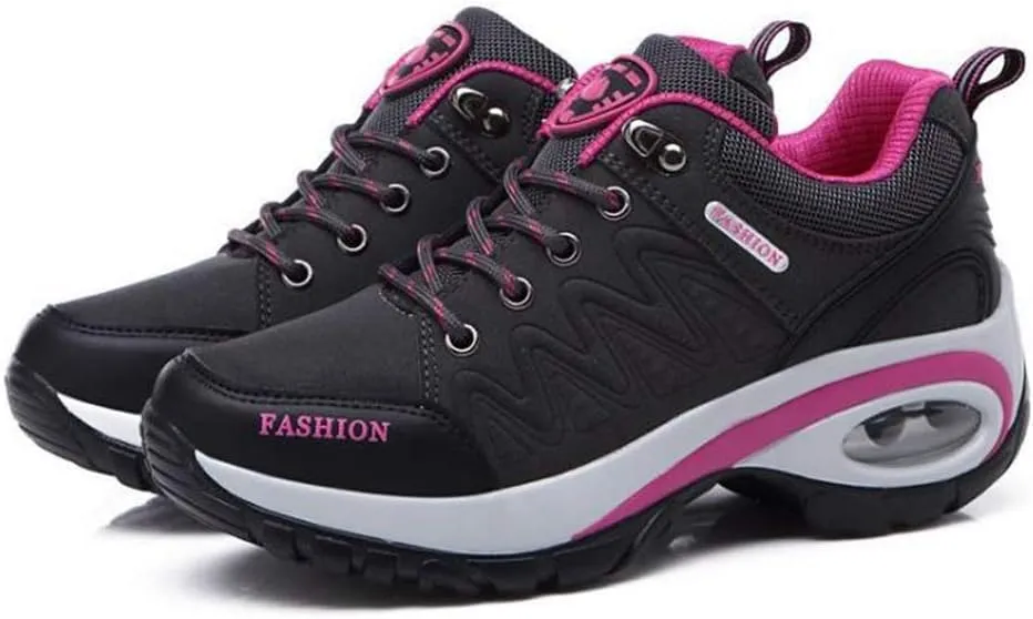 MIOKE Women's Outdoor Running Sport Shoes Waterproof Non-Slip Casual Trail Backpacking Climbing Hiking Shoes