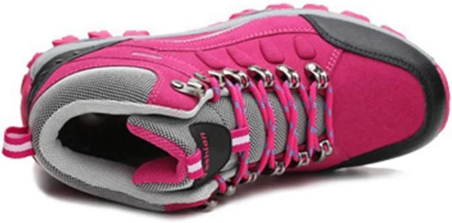 MIOKE Women's Waterproof Hiking Shoes Outdoor Running Hiker Non-Slip Casual Trail Climbing Backpacking Shoes
