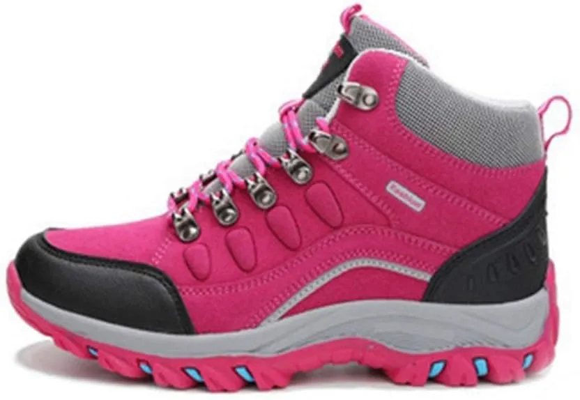 MIOKE Women's Waterproof Hiking Shoes Outdoor Running Hiker Non-Slip Casual Trail Climbing Backpacking Shoes