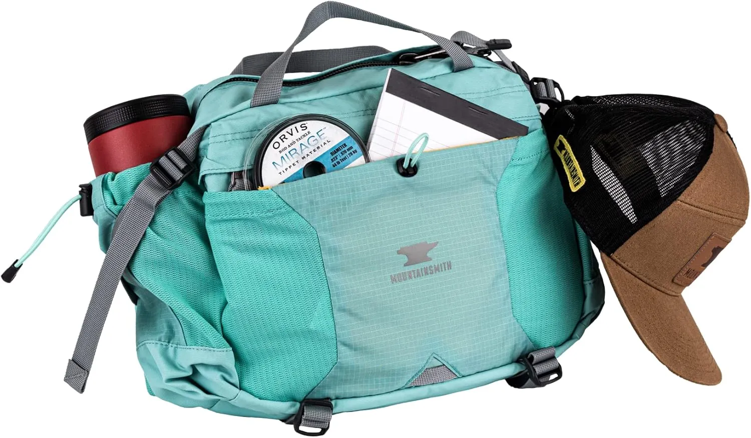 Mountainsmith Tour Lumbar Waist pack, Running, Hiking, Cycling, Travel, and Outdoor Sport Activities with Dual Water Bottle Holders
