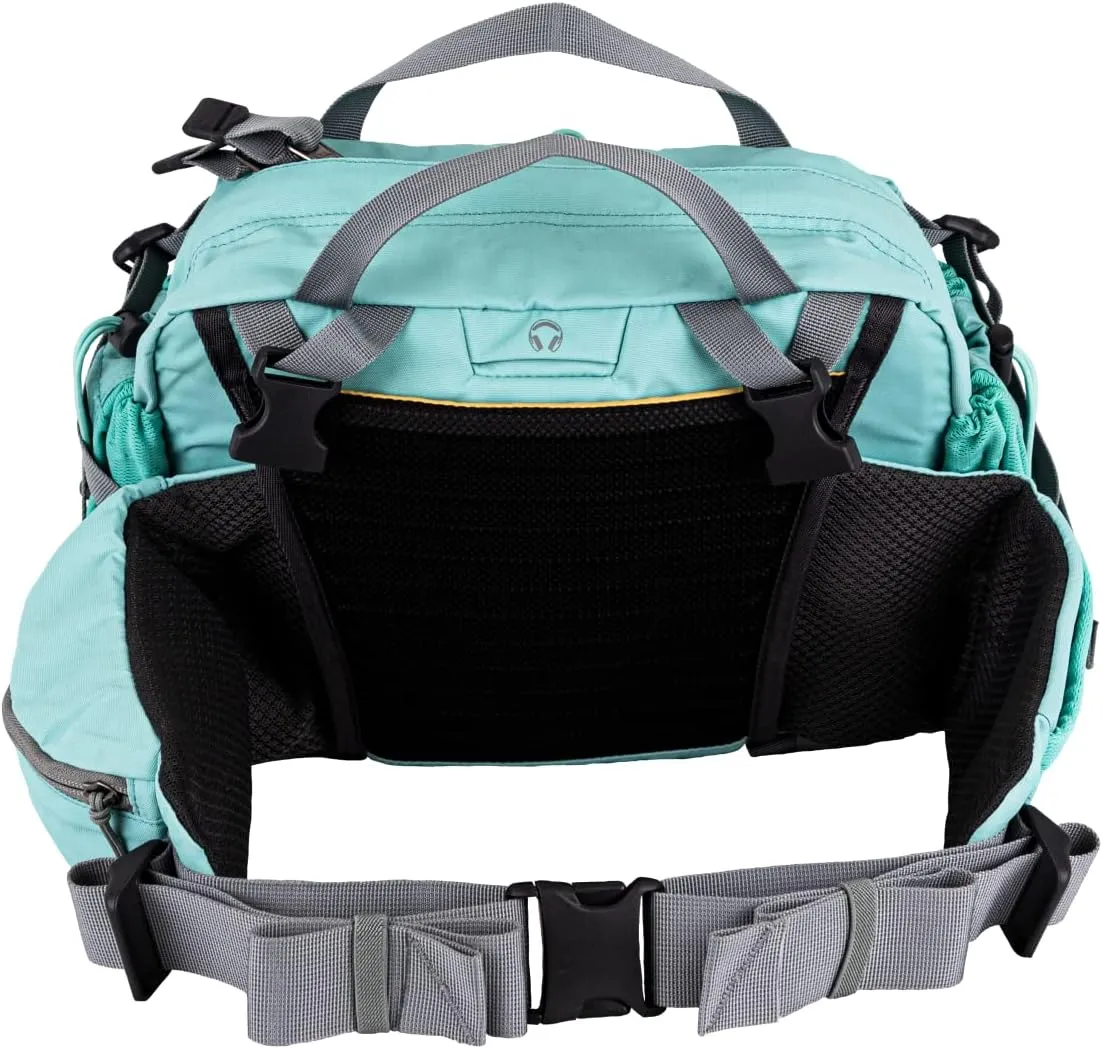 Mountainsmith Tour Lumbar Waist pack, Running, Hiking, Cycling, Travel, and Outdoor Sport Activities with Dual Water Bottle Holders