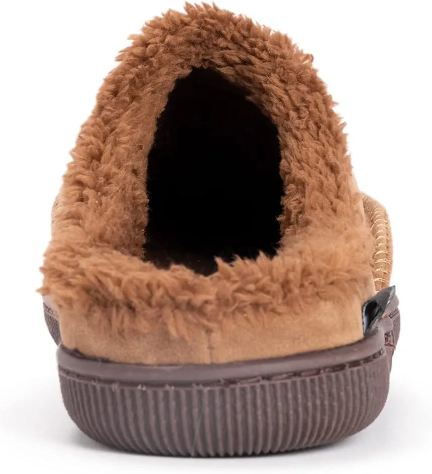 MUK LUKS Men's Faux Suede Clog Slipper