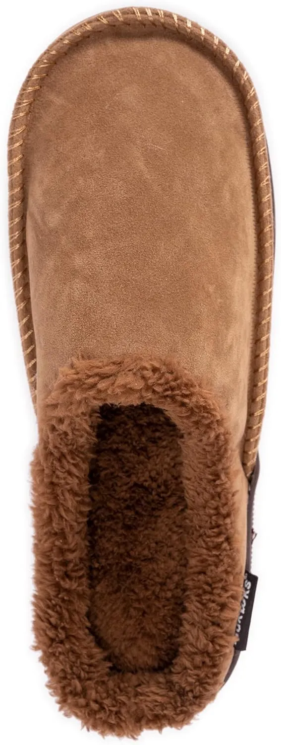 MUK LUKS Men's Faux Suede Clog Slipper