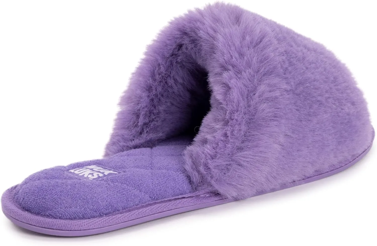 MUK LUKS Women's Sariah Slide Slipper-Snow White