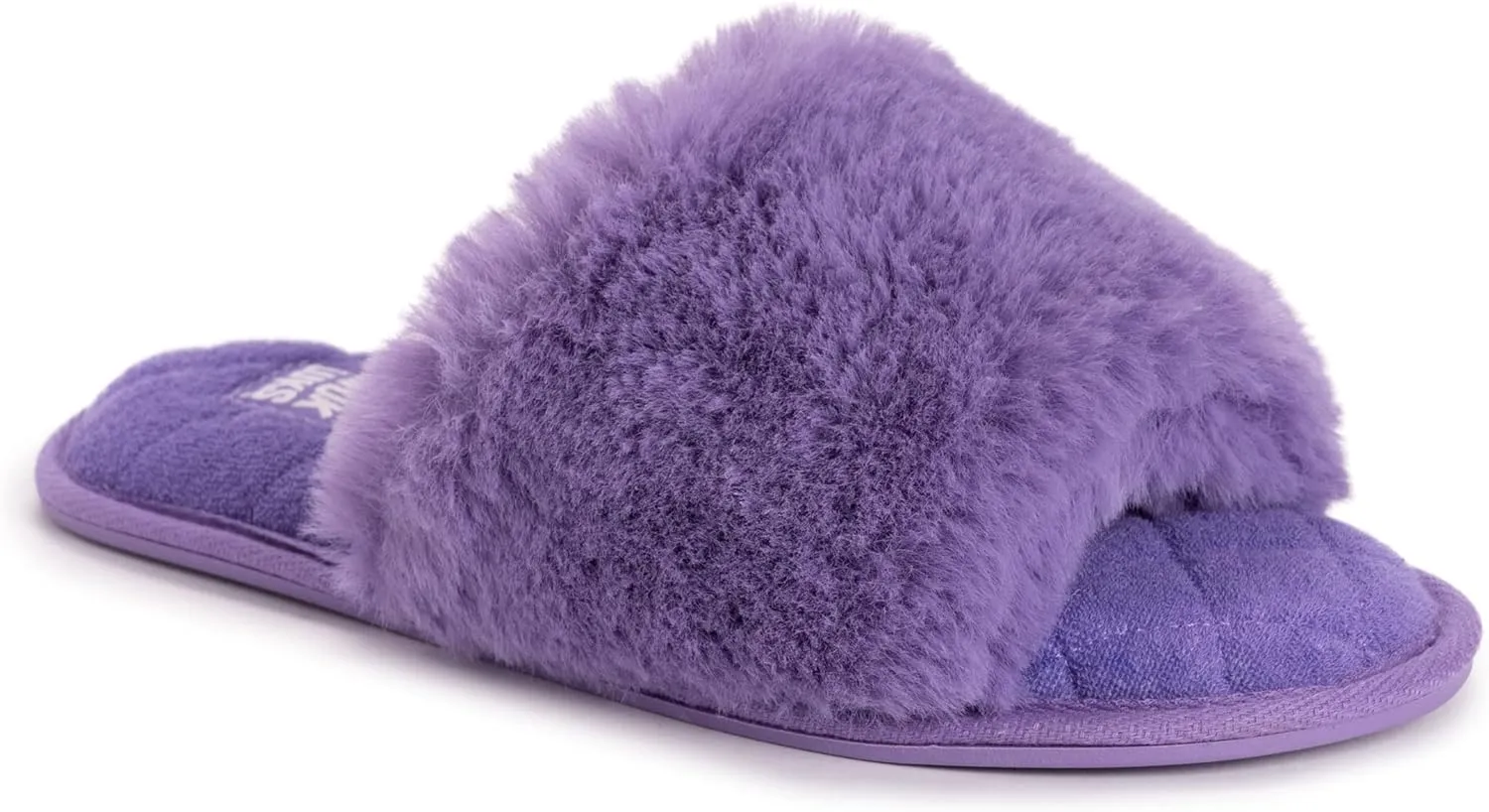 MUK LUKS Women's Sariah Slide Slipper-Snow White