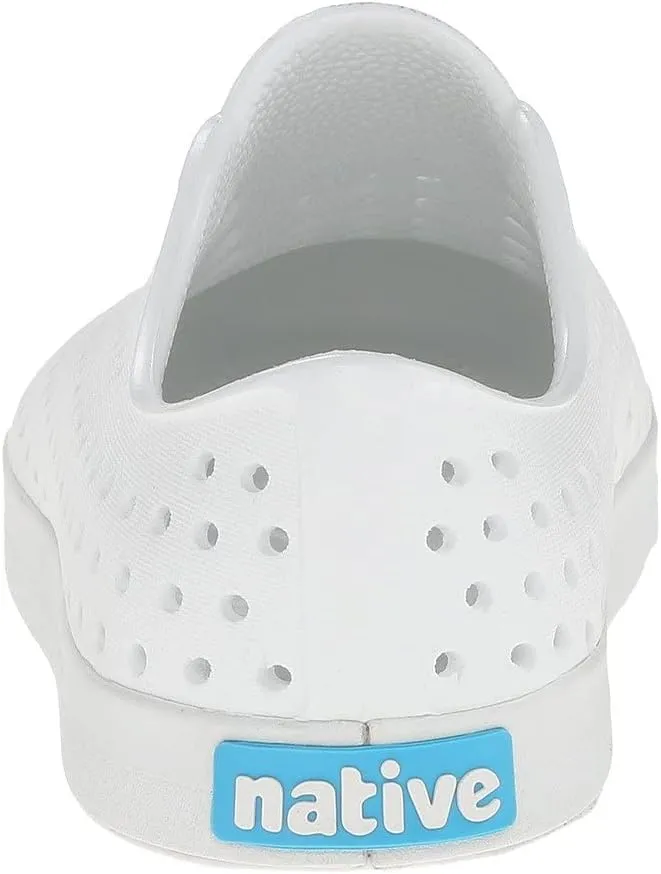 Native Shoes Jefferson, Lightweight & Waterproof Adult Shoe, Shell White/Shell White