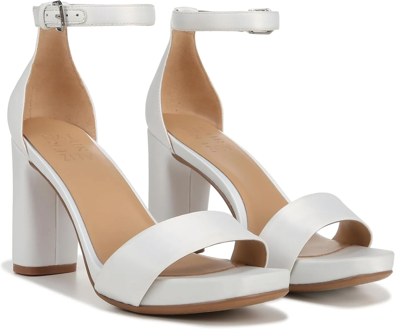 Naturalizer Women's Joy Ankle Strap Heeled Dress Sandal