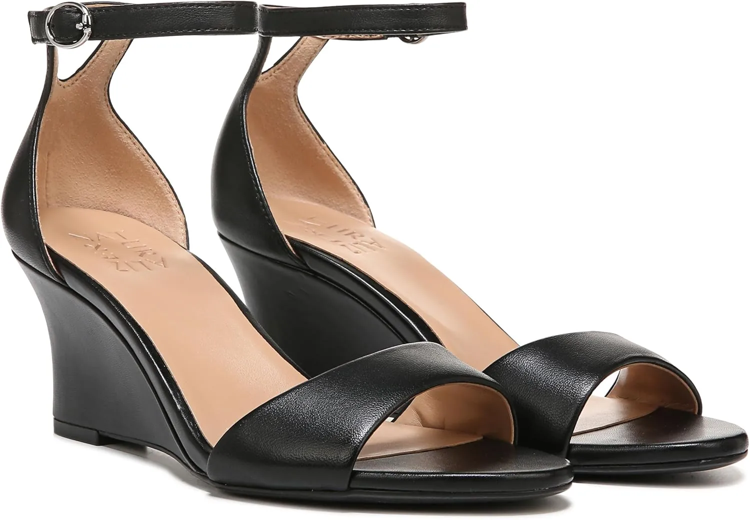 Naturalizer Women's Vera Wedge Ankle Strap Sandal