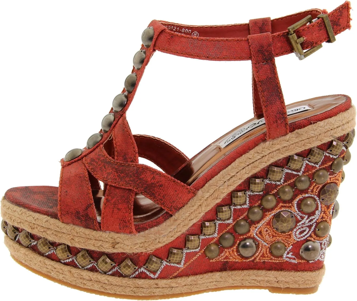 Naughty Monkey Women's Joshua Tree Wedge Sandal