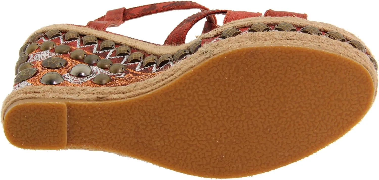 Naughty Monkey Women's Joshua Tree Wedge Sandal