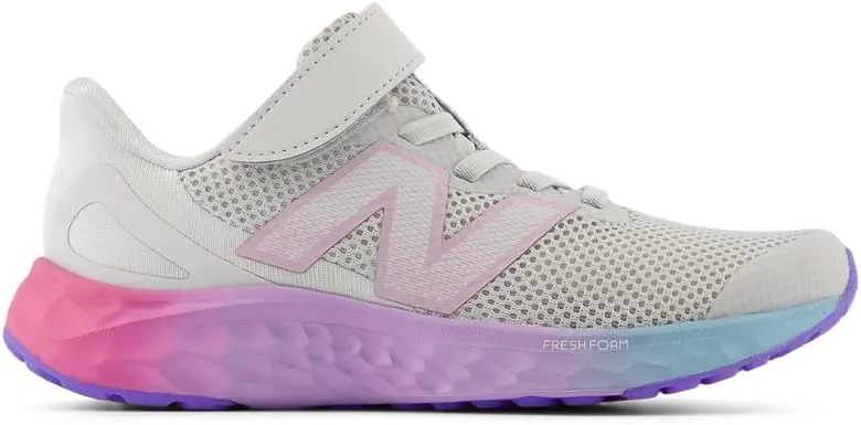 New Balance Kids' Fresh Foam Arishi V4 Bungee Lace with Top Strap