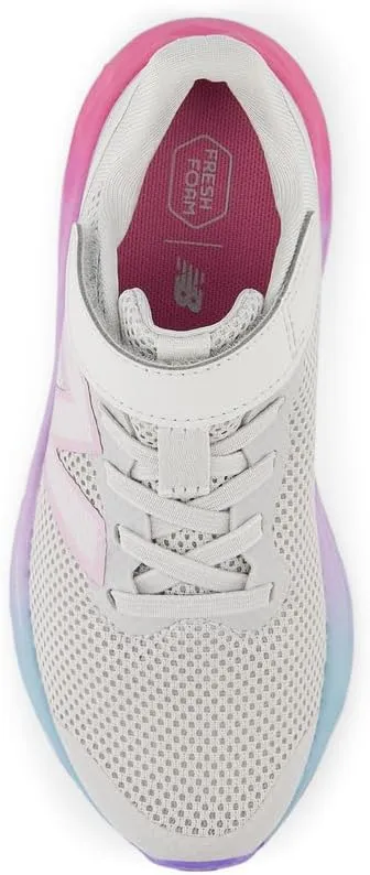 New Balance Kids' Fresh Foam Arishi V4 Bungee Lace with Top Strap