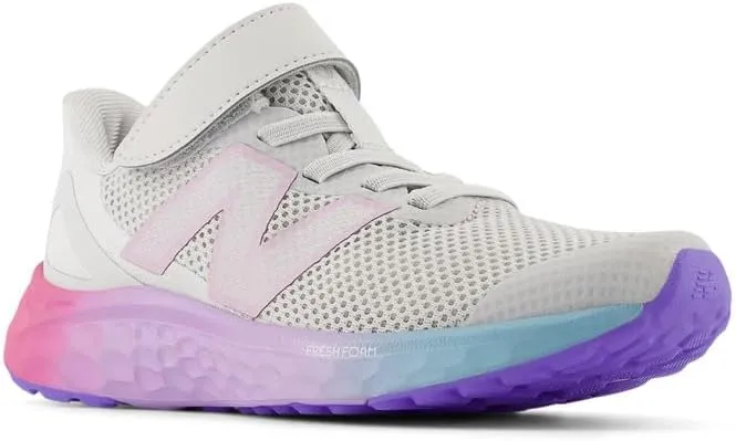 New Balance Kids' Fresh Foam Arishi V4 Bungee Lace with Top Strap