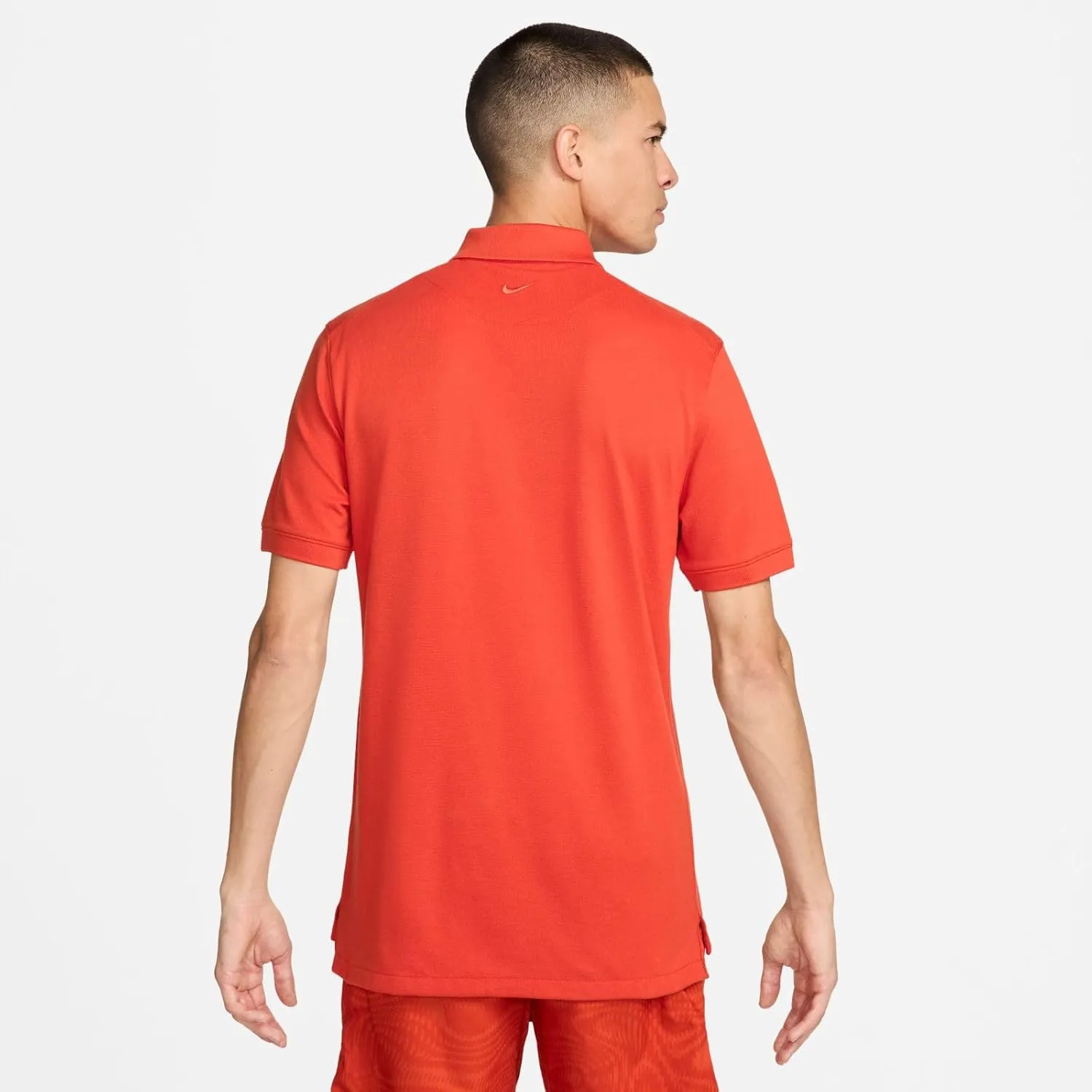Nike The Polo Men's Slim Fit Polo Melbourne Court Tennis Short Sleeve Premium Woven Shirt