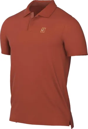 Nike The Polo Men's Slim Fit Polo Melbourne Court Tennis Short Sleeve Premium Woven Shirt
