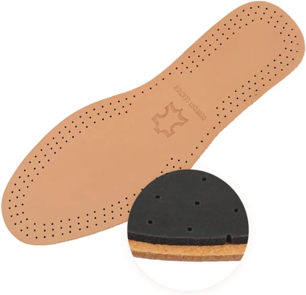 NOLITOY Sport Insoles Breathable for Foot Shock-Absorbing Latex Shoe Pads for Size 43-44
