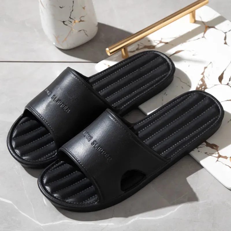 Non Slip EVA Floor Flat Solid Color Slipper