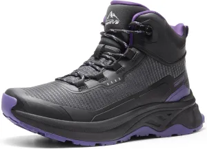 NORTIV 8 Women's Lightweight Hiking Boots Waterproof Trekking for Outdoor