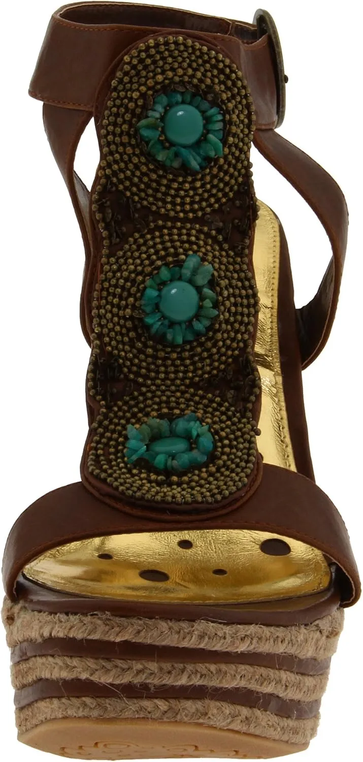 Not Rated Women's Rap Star Wedge Sandal