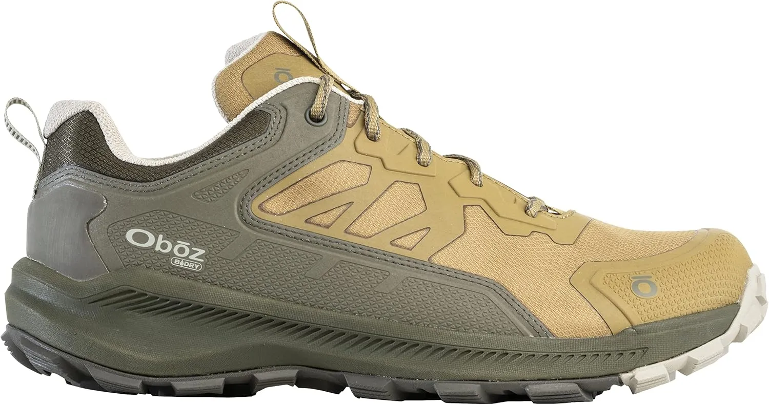 Oboz Men's Katabatic Low B-Dry Waterproof Hiking Shoe