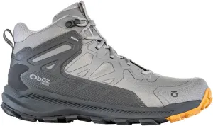 Oboz Men's Katabatic Mid Waterproof Hiking Shoe - Hazy Gray