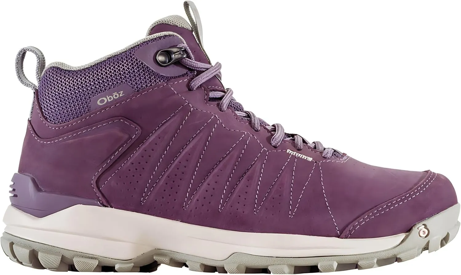 Oboz Women's Sypes Mid Leather B-Dry Waterproof Hiking Shoe