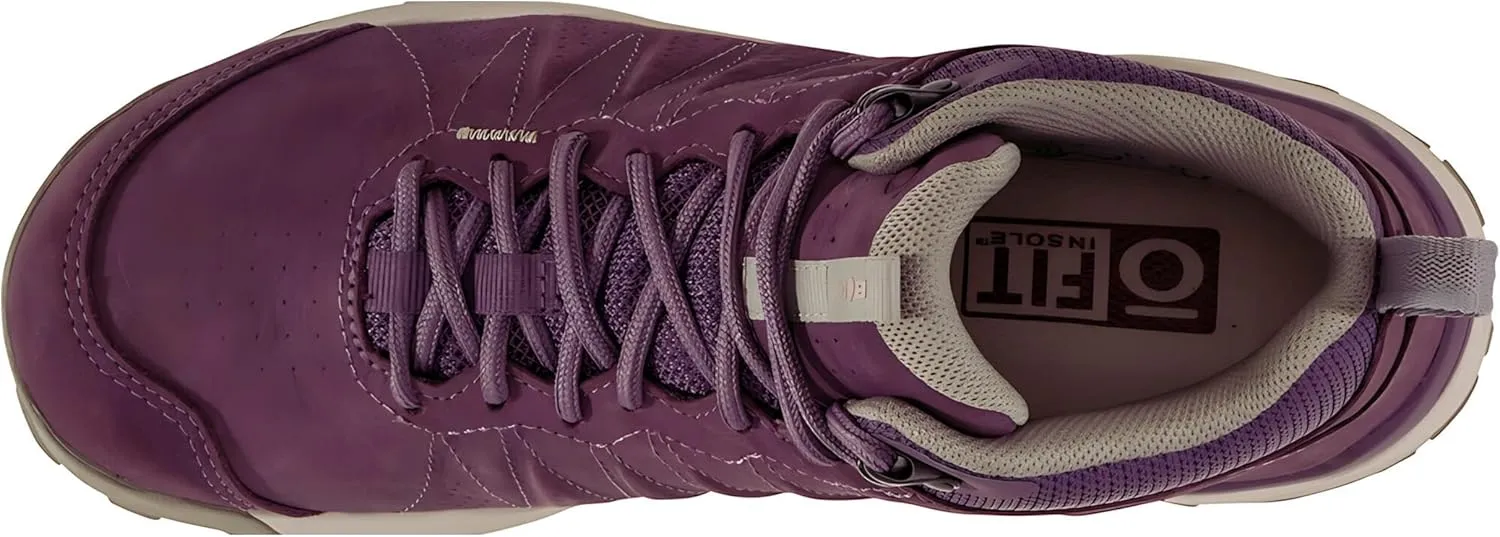 Oboz Women's Sypes Mid Leather B-Dry Waterproof Hiking Shoe
