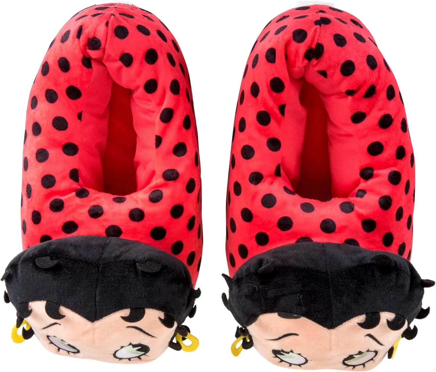 Odd Sox, Betty Boop, Fun Indoor Novelty Slippers, Big Fuzzy Cozy