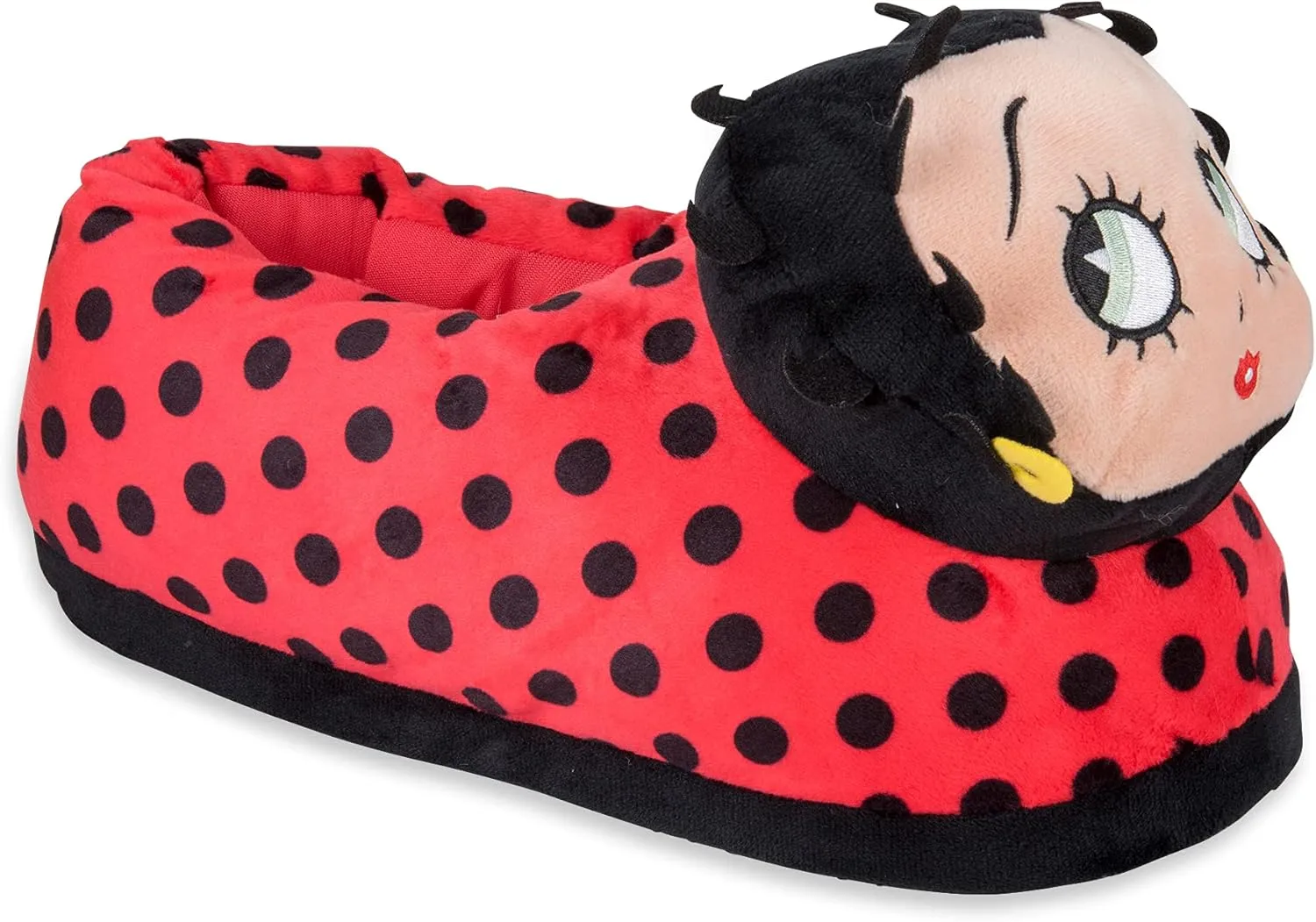Odd Sox, Betty Boop, Fun Indoor Novelty Slippers, Big Fuzzy Cozy
